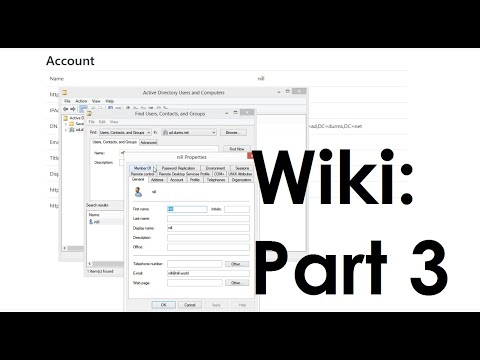 Let's Write a Wiki Engine - Part 3 - Active Directory Auth