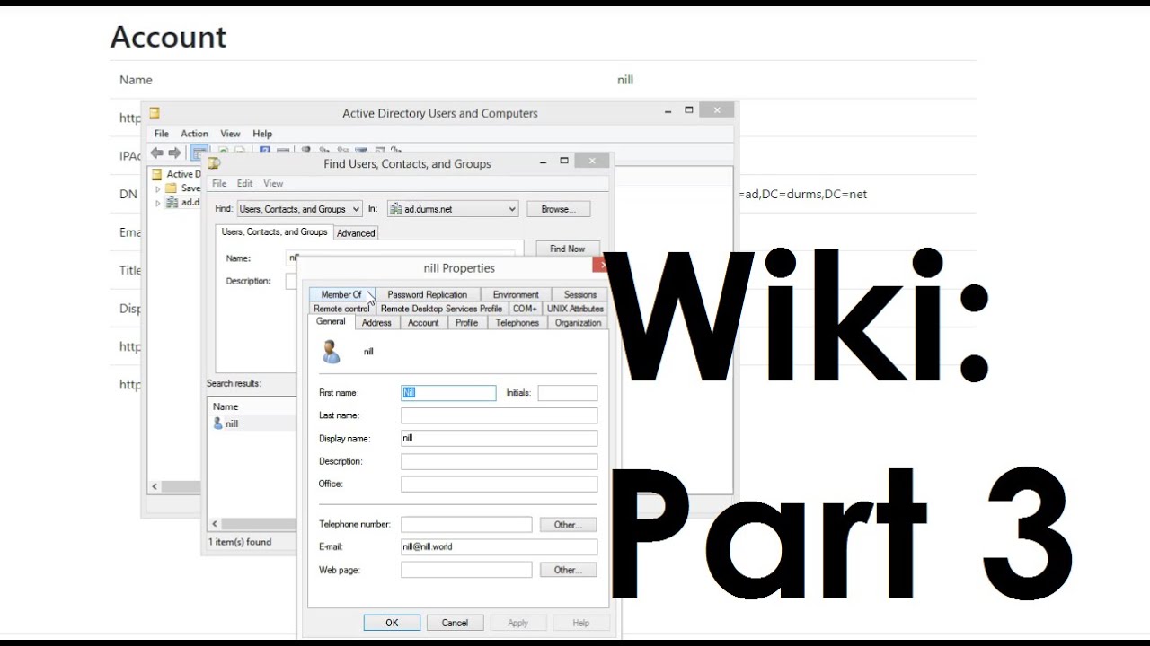 Let's Write a Wiki Engine - Part 3 - Active Directory Auth - YouTube