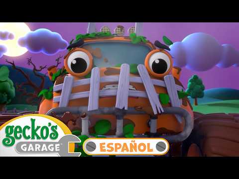 Halloween at the Magic Workshop! 🎃 | 🦎 Gecko's Garage | Cartoons for kids