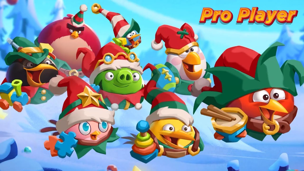 Happy Merry Christmas 2024 - Angry Birds 2 New Hat Set | Santa’s Helpers Hat Set