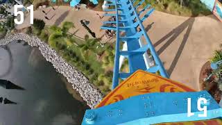 1 Minute Roller Coaster Timer 🎢  - Pipeline 🏄🌊🌴 On-Ride