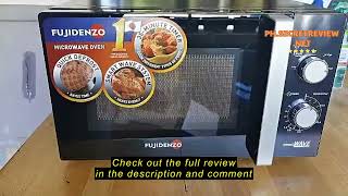 Review Fujidenzo 20L MM-22BL Microwave Oven
