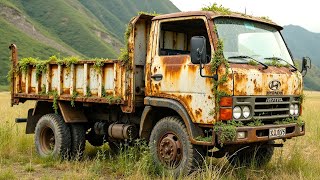 Restoring A Hyundai Truck That Was Crashed And Submerged In A River For Years An Incredible Journey