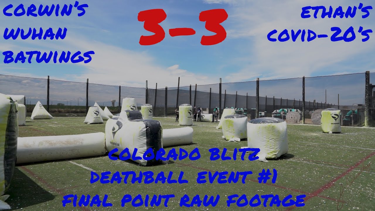 Colorado Blitz Paintball 2020 Deathball Event 1 Raw Footage Final