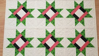 Sew Smart with Triangles: My Top Quilt idea!! Patchwork Designing with CuteTriangle Fabrics.