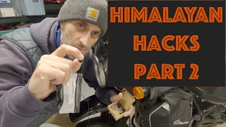 Royal Enfield Himalayan 10+ Quick Hacks and Tips  PART 2!