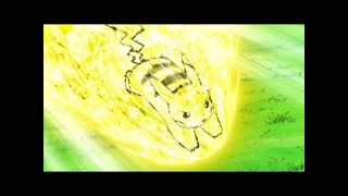 All Ash's Pikachu Moves in 4 minutes  Ash's Pikachu All Moves in 4 minutes