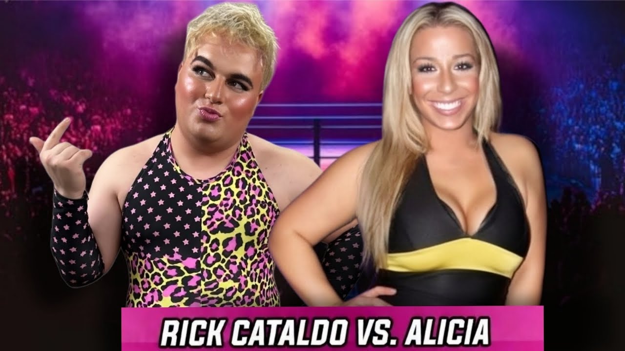 Alicia vs. Rick Cataldo [Intergender Wrestling Match]