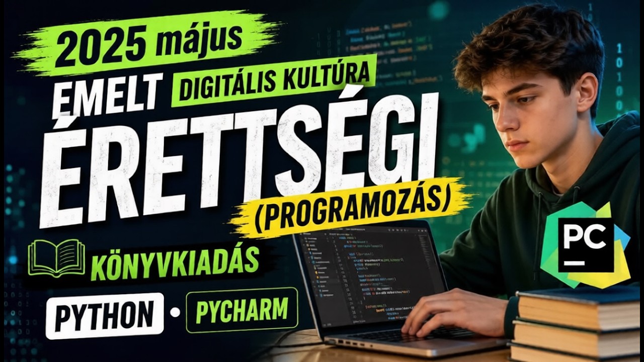 2025 május Emelt digitális kultúra érettségi (Programozás) Könyvkiadás ...