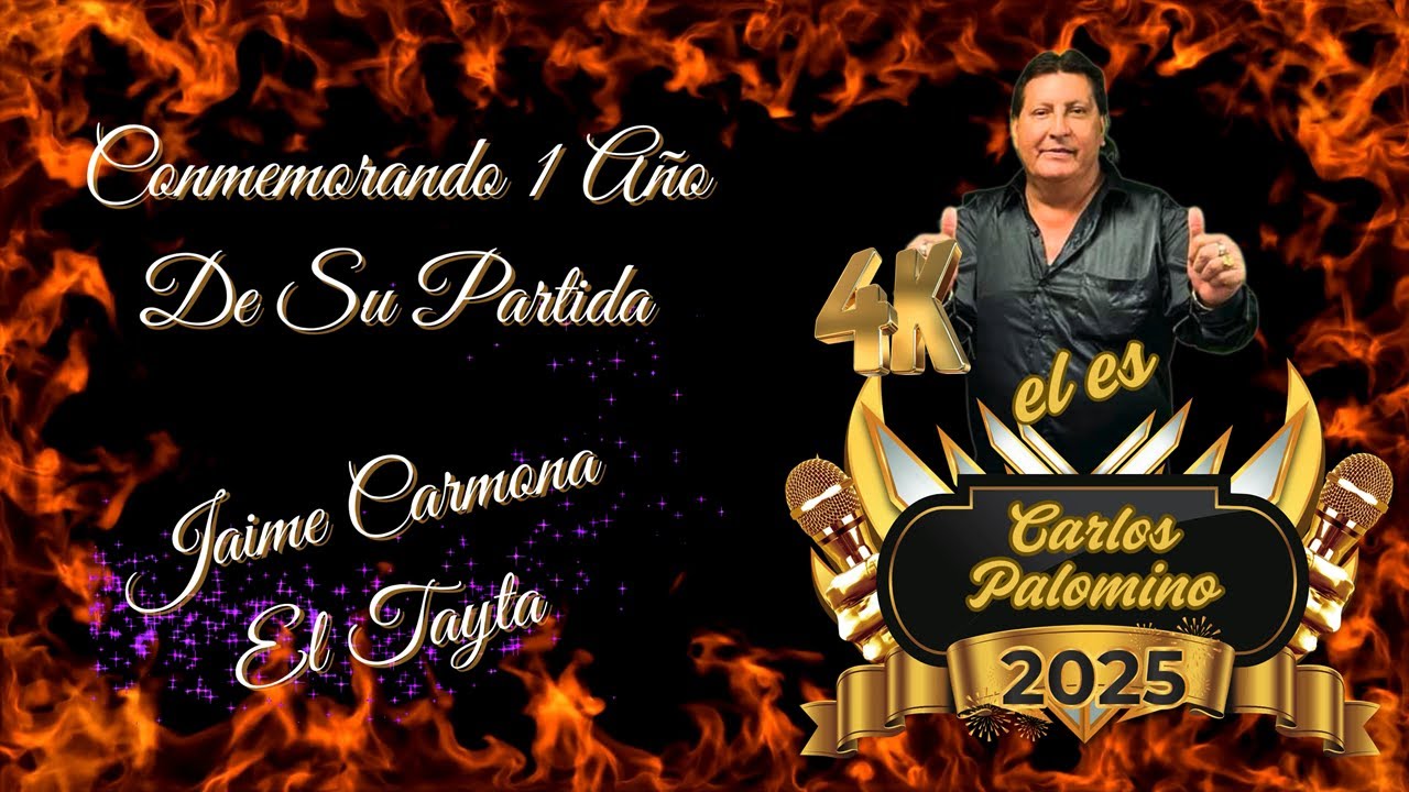 MIX ROSAS Y CHAMPANG   SOLEDAD Y MAS CON CARLOS PALOMINO EN EL HOMENAJE A JAIME CARMONA EL TAYTA