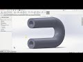 SolidWorks Tutorials | Swept Boss and Swept Cut