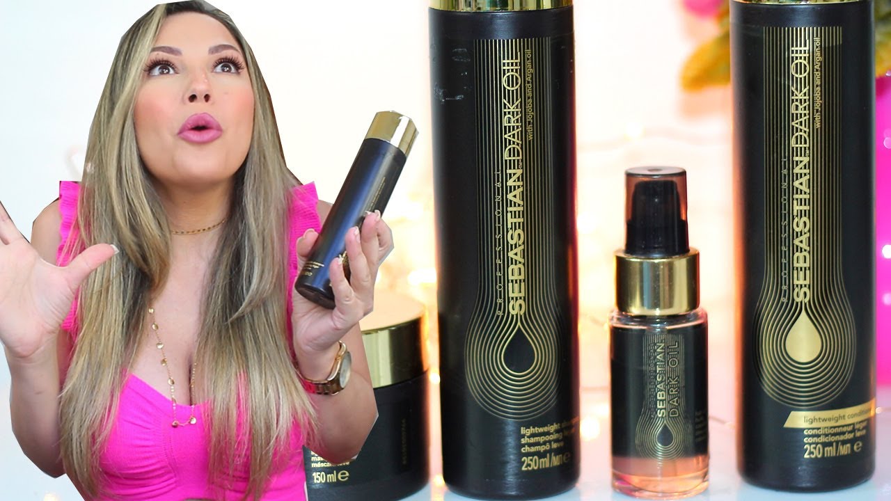 O SHAMPOO MARAVILHA! - linha completa  DARK OIL SEBASTIAN | Por Bia Munstein