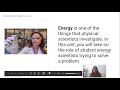Harnessing Human Energy Through Physical Science Exploration