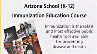 Webinar for Schools: Immunization Education Course 2019
