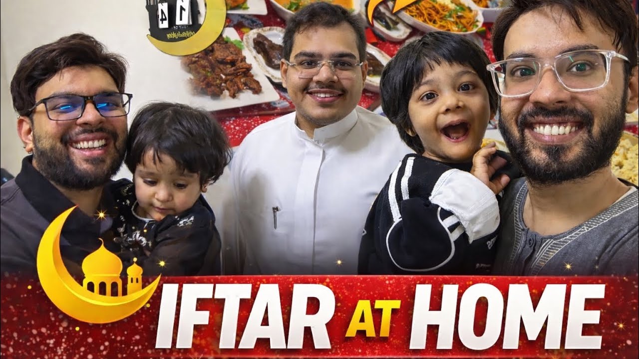 Full Family Iftar Vlog 😍| Aaj Ghar Ki Mehfil Jam Gayi🥳