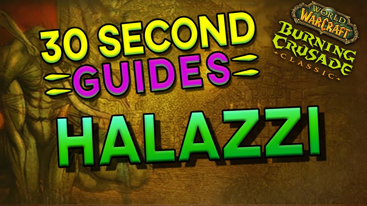 Halazzi - Zul'Aman - 30 Second Guides