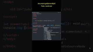 Belajar JavaScript Pemula: Cara Menggunakan document.getElementById() dengan Contoh