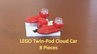 How To Build A LEGO Star Wars Mini Twin-Pod Cloud Car 8 Pieces