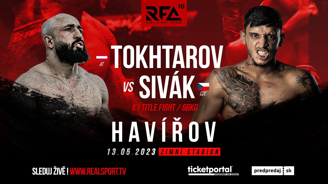 Tokhtarov VS Sivák | Teaser | RFA 10 Havířov | 13. 5. 23