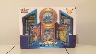 Blastoise EX Red &amp; Blue Collection Pack Battle w/ Rage Scorpio (Pokémon TCG)