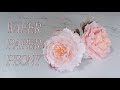 Easy Wafer Paper Peony Tutorial