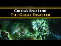 Destiny 2 lore  the great disaster  how the tragedy of wei ning and eriana led to crotas end