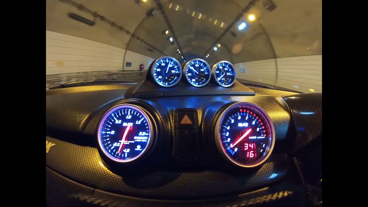 ZC33SスイフトスポーツDefiBLITZ追加メータートンネル走行/SWIFTSPORT 