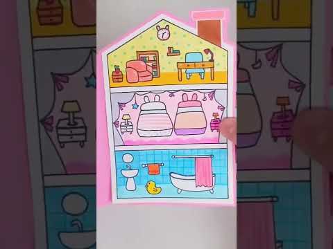 <strong>ASMR</strong> ㅣ 사각사각 ~토뿍이 3층집 종이 소리 Bunny Paper <strong>Doll</strong> House