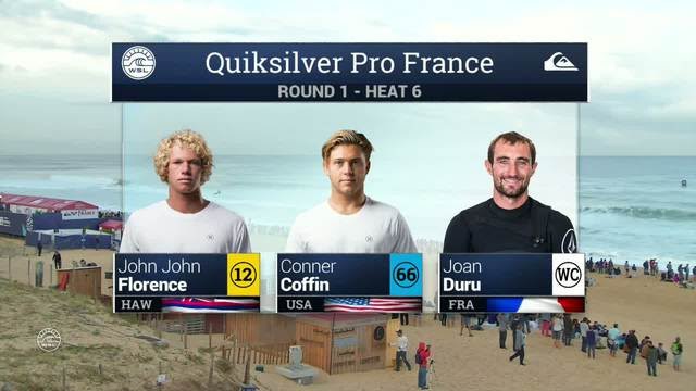 Quiksilver Pro France: Round One, Heat 6