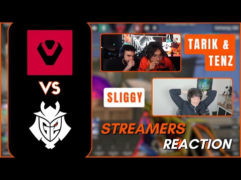 Sentinels vs G2 Esports - BEST MOMENTS | Streamers Reaction