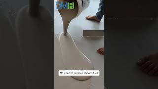This is our epoxy colored sand self-leveling flooring material. #epoxy #epoxyflooring #floorcoating