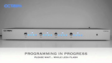 EDID Mode 3 Programming Instructions-Octava HDMX44