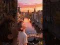 Boy enjoying the majestic view