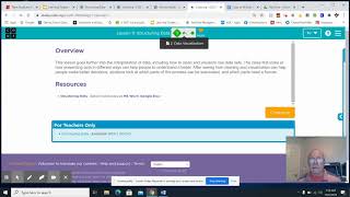 Unit 5 Lesson 11  "STRUCTURING DATA"