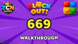 Block Out Level 669 Walkthrough | Full Solution