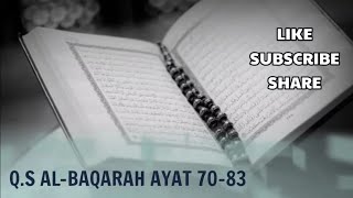 Murottal Al-Qur'an Surah Al-Baqarah Ayat 70-83 Menggunakan Nada Rost (Metode Ummi/Metode Tilawati)