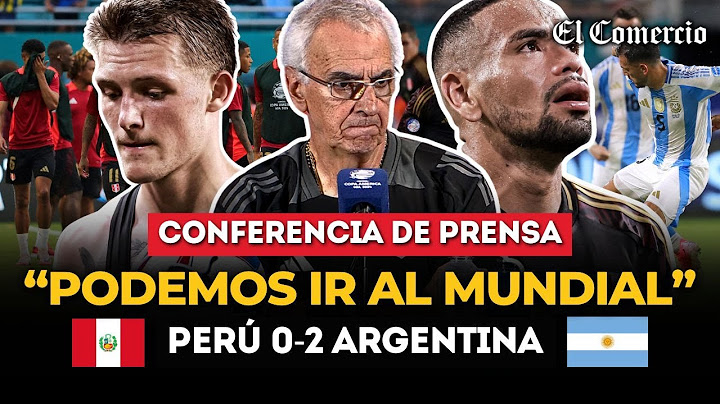 JORGE FOSSATI realiza autocrítica tras la ELIMINACIÓN de PERÚ de la COPA AMÉRICA 2024 | El Comercio