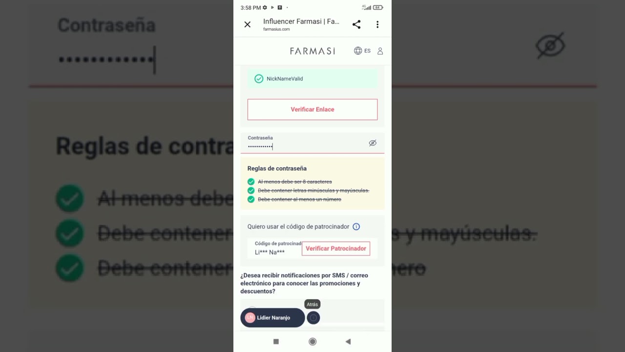 Farmasi Cuba Registro desde Cuba 
