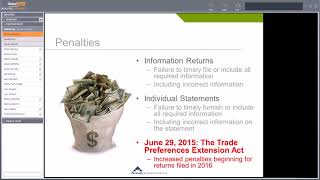 ACA Reporting Requirements Webinar