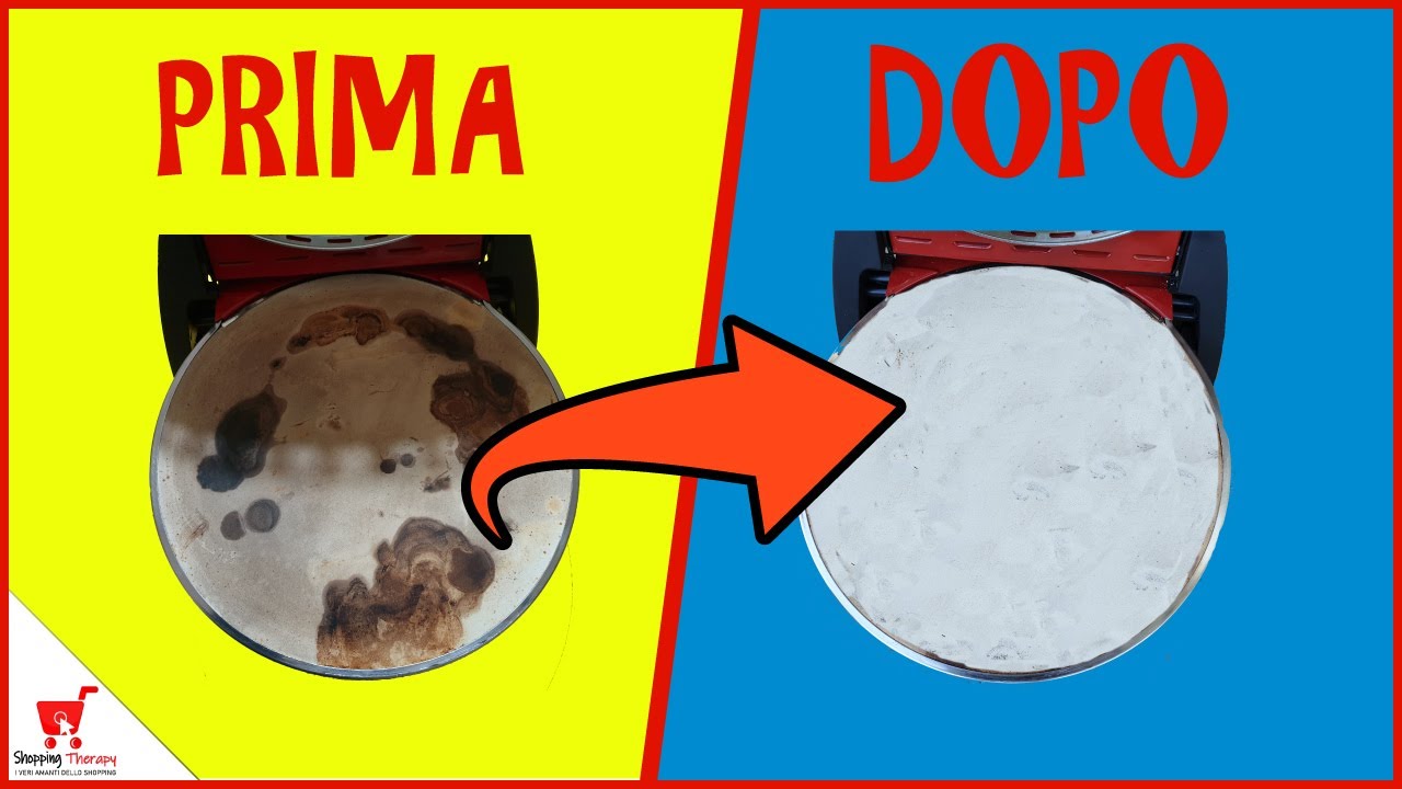 🍕G3 FERRARI🍕pulizia pietra refrattaria in modo FACILE e VELOCE - YouTube