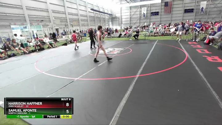 106 Lbs Round 3 (6 Team) - Harrison Haffner, Ohio ...