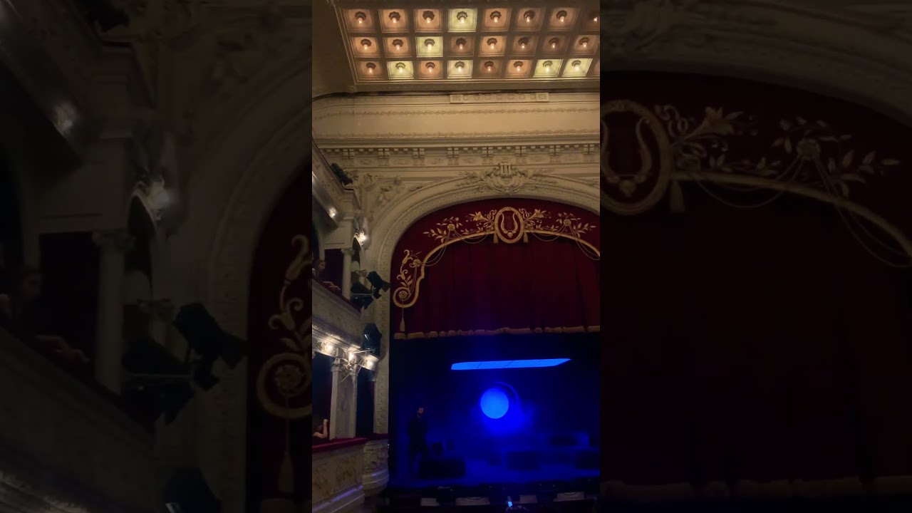 At the theater Odeon 