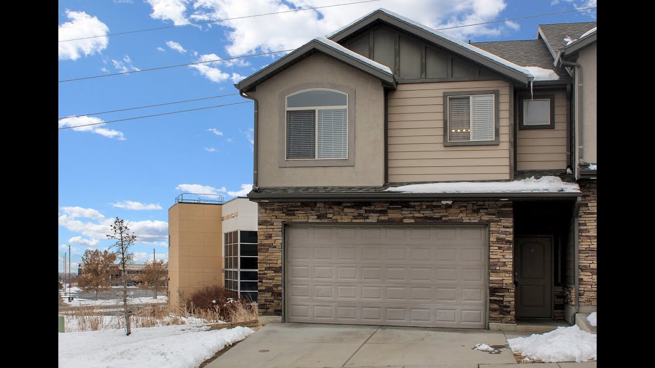 Layton, UT Townhome for Rent 2887 N 1175 W YouTube