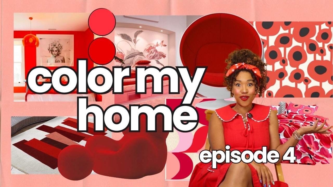 turning this room red - color me spaces episode 4