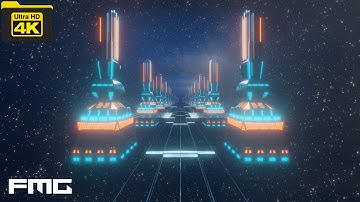 4K Video | interstellar highway vj loop video | No Copyright Video Background