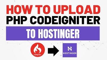 HOW TO UPLOAD PHP / PHP CODEIGNITER TO HOSTINGER