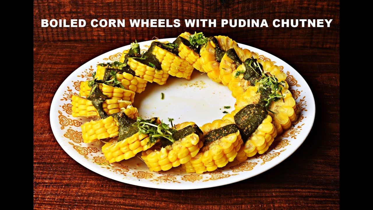Boiled Sweet Corn Wheels Snacks/Starters Recipes 17 SG World of