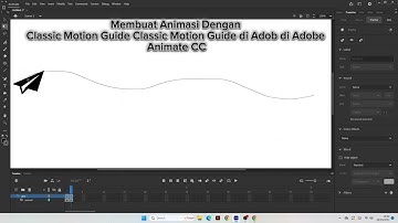 Membuat Animasi Dengan Classic Motion Guide Classic Motion Guide di Adob di Adobe Animate CC