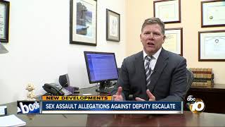Sexual assault allegations against deputy escalate