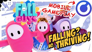 Fall Guys On Shadow Tech Mobile Gameplay To 4K